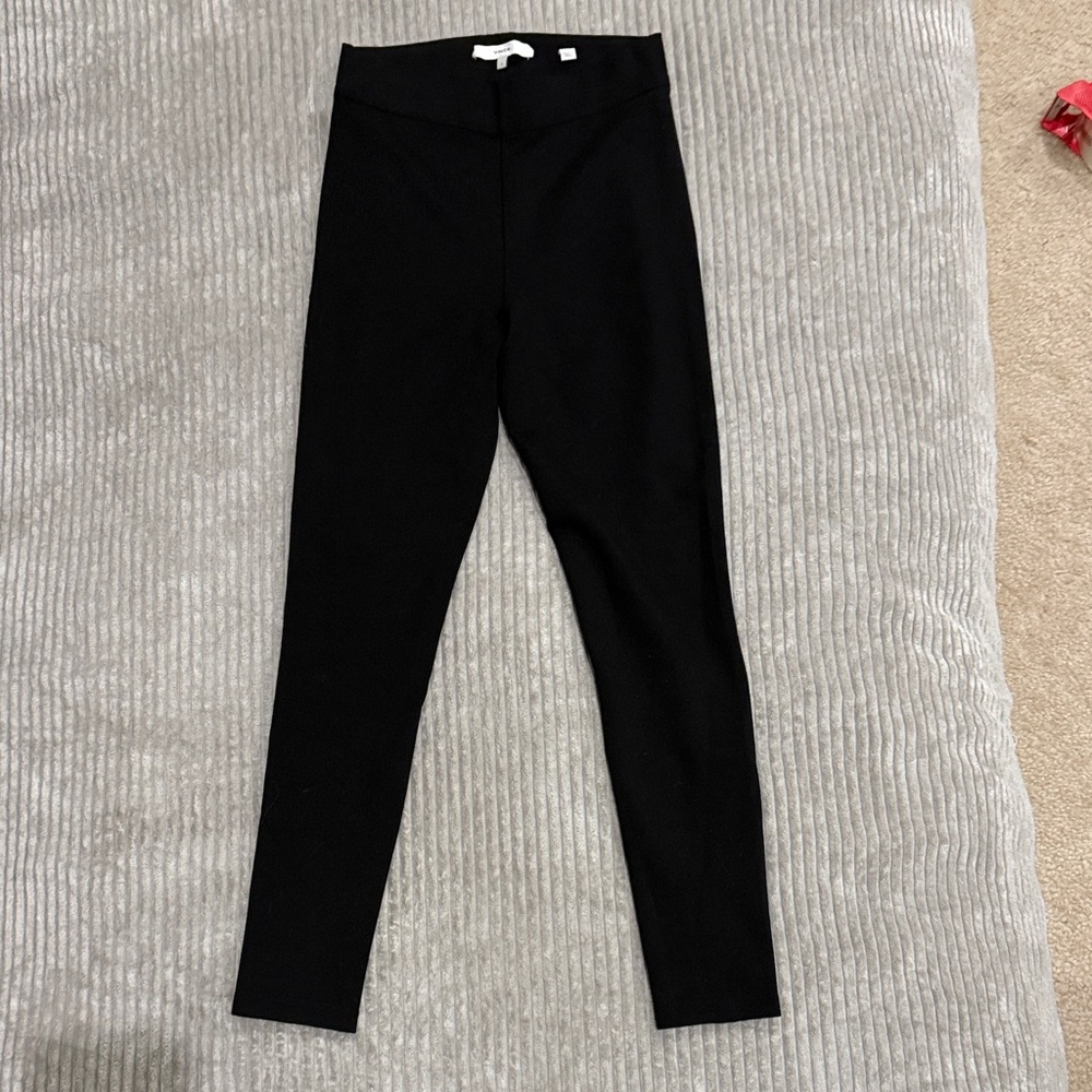 Vince Black Slim Fit Trousers